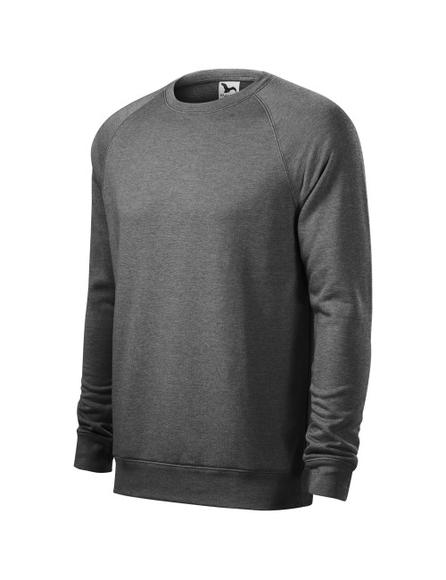 Adler Malfini Merger 415 Men's Sweatshirt Black Melange