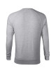 Adler MALFINI Men`s sweatshirt Merger 415 silver melange logo embroidery print