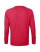 Adler MALFINI Men`s sweatshirt Merger 415 red melange logo embroidery print
