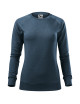Adler MALFINI Women`s sweatshirt Merger 416 dark denim melange logo print
