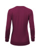Adler MALFINI Damen-Sweatshirt Merger 416 Red Plum Melange Sublimationsstickerei