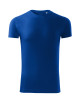 Adler MALFINI Viper Free F43 Herren-T-Shirt, kornblumenblaues Sticklogo