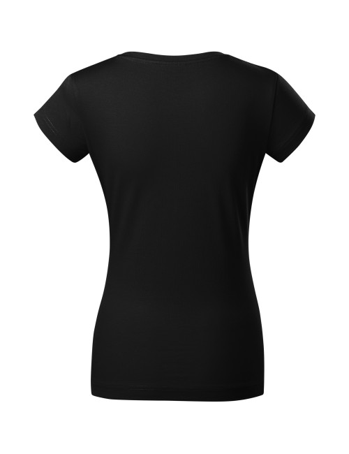 Adler MALFINI Viper Free F61 Damen T-Shirt, schwarze Stickerei, Logodruck