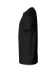 Adler MALFINI Herren T-Shirt Basic Free F29, schwarzer Siebdruck