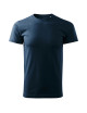 Adler MALFINI Herren T-Shirt Basic Free F29, marineblau, bestickt mit dem Firmenlogo