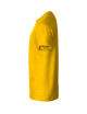 Adler MALFINI Herren T-Shirt Basic Free F29 gelbe Bekleidung mit Logo-Stickerei