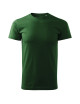Adler MALFINI Herren T-Shirt Basic Free F29, flaschengrün, Logo-Stickerei