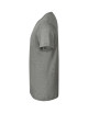 Adler MALFINI Herren T-Shirt Basic Free F29 dunkelgraue Melange-Stickerei