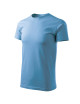 Adler MALFINI Herren T-Shirt Basic Free F29 Azure Stickerei Bekleidungslogo