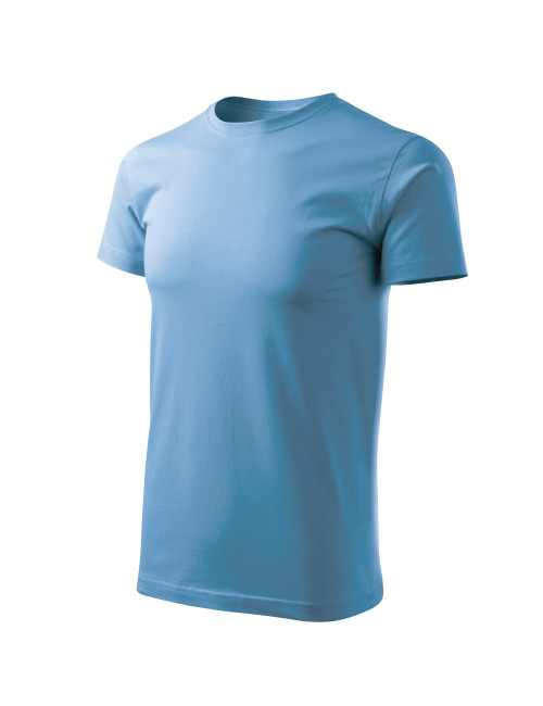 Adler MALFINI Herren T-Shirt Basic Free F29 Azure Stickerei Bekleidungslogo