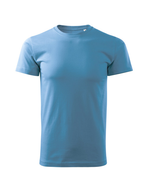 Adler MALFINI Herren T-Shirt Basic Free F29 Azure Stickerei Bekleidungslogo