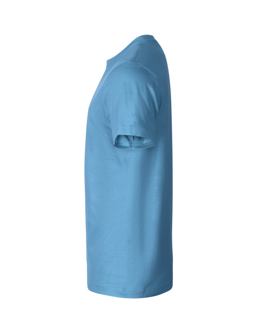 Adler MALFINI Herren T-Shirt Basic Free F29 Azure Stickerei Bekleidungslogo