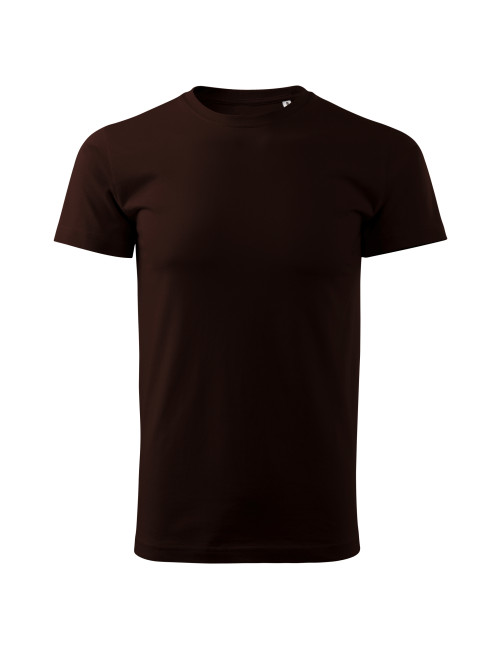 Adler MALFINI Herren T-Shirt Basic Free F29 Kaffeekleidung mit Stickerei