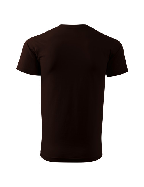 Adler MALFINI Herren T-Shirt Basic Free F29 Kaffeekleidung mit Stickerei