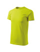 Adler MALFINI Herren T-Shirt Basic Free F29 Limette Computerstickerei