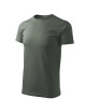 Adler MALFINI Koszulka męska Basic Free F29 ciemny khaki z nadrukiem