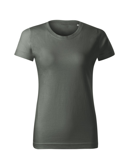 Adler MALFINI Damen T-Shirt Basic Free F34 dunkelkhaki mit Firmenlogo