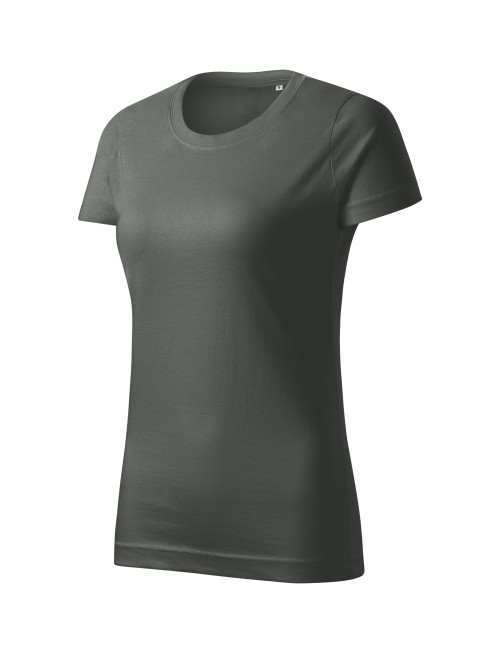 Adler MALFINI Damen T-Shirt Basic Free F34 dunkelkhaki mit Firmenlogo