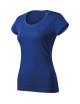 Adler MALFINI Viper Free F61 Damen T-Shirt, kornblumenblaue Stickerei, Logodruck
