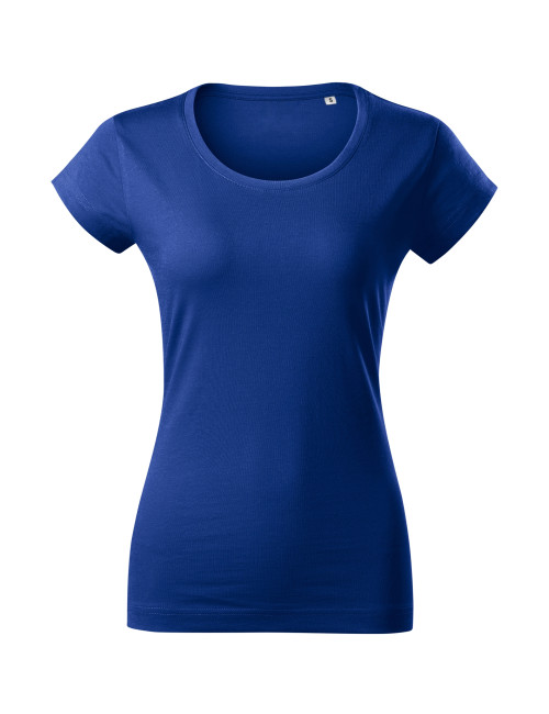 Adler MALFINI Women`s T-shirt Viper Free F61 cornflower blue embroidery logo print
