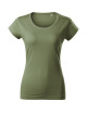 Adler MALFINI Viper Free F61 Damen T-Shirt Khaki Logo-Print-Stickerei