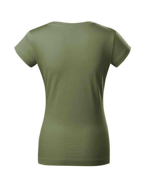 Adler MALFINI Viper Free F61 Damen T-Shirt Khaki Logo-Print-Stickerei