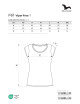 Adler MALFINI Viper Free F61 Damen T-Shirt Khaki Logo-Print-Stickerei