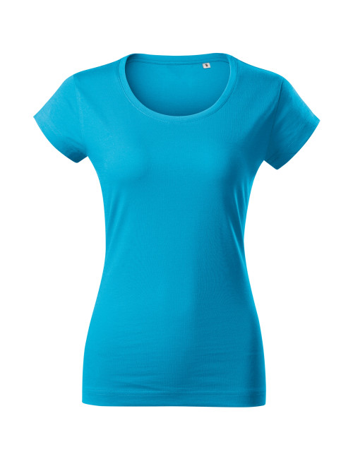 Adler MALFINI Damen T-Shirt Viper Free F61 türkis, Logodruck, Stickerei