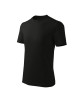 Adler MALFINI Kinder T-Shirt Basic Free F38, schwarzer Logodruck