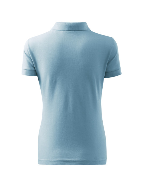 Koszulka polo damska cotton heavy 216 błękitny Adler Malfini