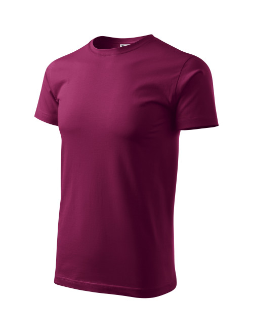 Adler MALFINI Herren T-Shirt Basic 129, Computerstickerei mit Logo