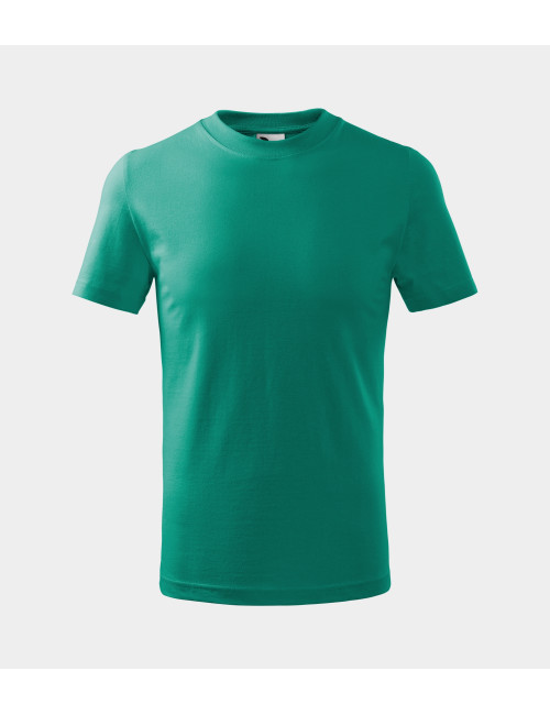 Basic-Kinder-T-Shirt 138 Smaragd Adler Malfini