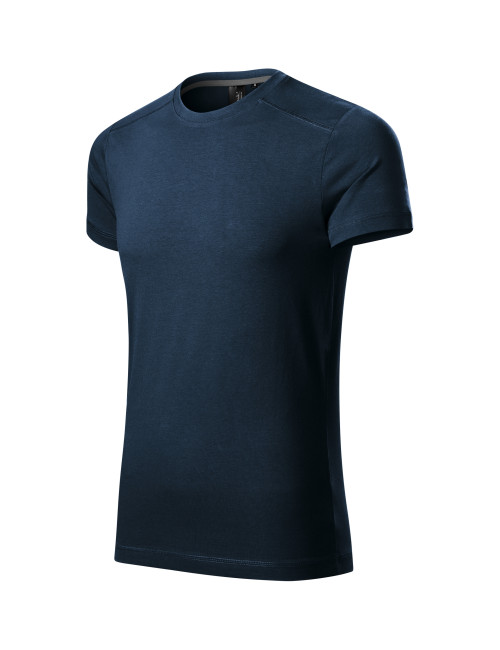 Adler MALFINIPREMIUM Men`s T-shirt Action 150 navy blue embroidery logo