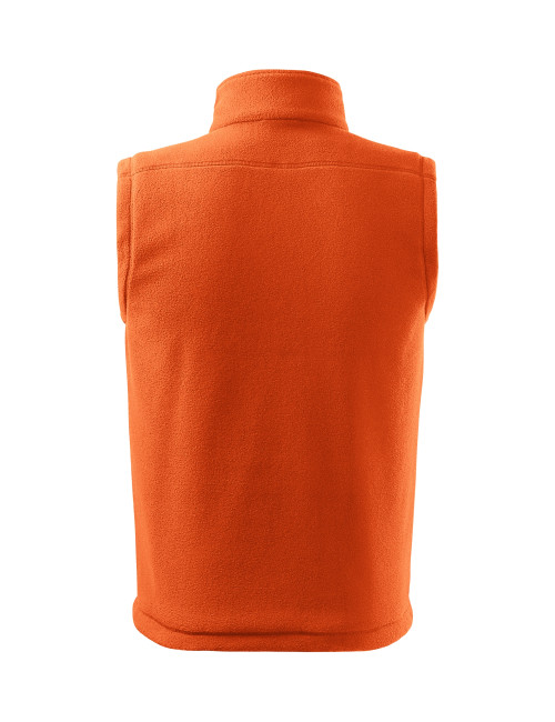 Warm fleece vest, pockets, company logo, embroidery, workwear