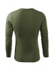 Adler MALFINI Koszulka męska Fit-T Long Sleeve 119 khaki haft logo