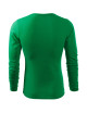Adler MALFINI Men`s Fit-T Long Sleeve 119 grass green embroidery