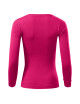 Adler MALFINI Damen T-Shirt Fit-T LS 169 Himbeer-Stickerei-Logo-Druck