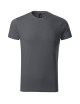 Adler MALFINIPREMIUM Herren T-Shirt Action 150 hellanthrazitfarbene Stickerei