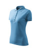 Ladies polo shirt pique polo 210 azure Adler Malfini
