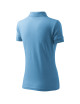 Ladies polo shirt pique polo 210 azure Adler Malfini