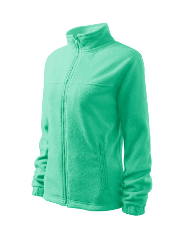 Adler RIMECK Women`s Fleece Jacket 504 mint computerized logo embroidery