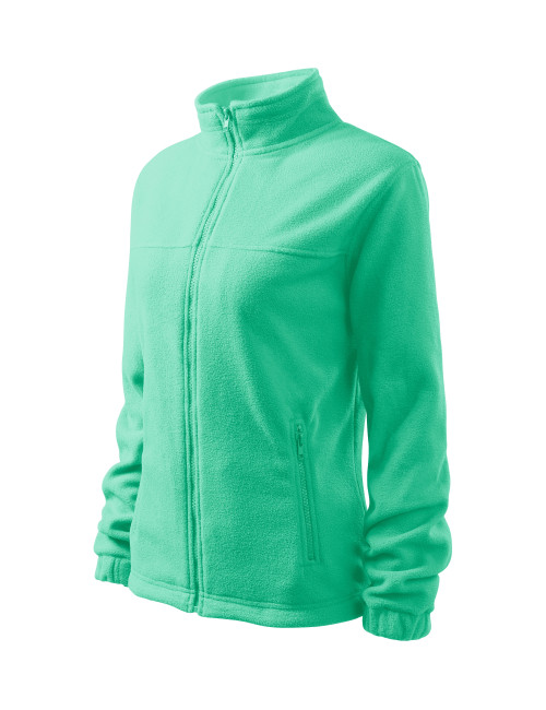 Adler RIMECK Women`s Fleece Jacket 504 mint computerized logo embroidery