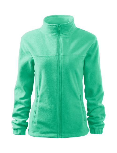 Adler RIMECK Women`s Fleece Jacket 504 mint computerized logo embroidery