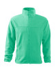 Adler RIMECK Men`s Fleece Jacket 501 mint embroidery on the clothing with the company logo