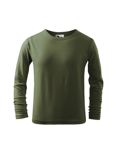 Children`s t-shirt fit-t ls 121 khaki Adler Malfini