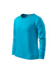 Kinder-T-Shirt fit-t ls 121 türkis Adler Malfini
