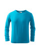 Kinder-T-Shirt fit-t ls 121 türkis Adler Malfini