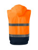 "High Visibility 4-in-1 Unisex Jacket, Fluorescent Orange, Malfini Ri