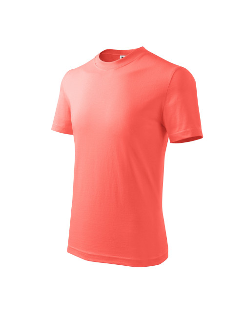 Kinder-Basic-T-Shirt 138 Koralle Adler Malfini
