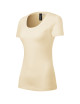 Adler MALFINIPREMIUM Damen T-Shirt Merino Rise 158 Mandeldruck